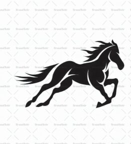 Galoppierendes Pferd